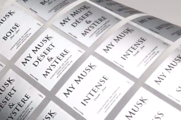 啞銀PET不幹膠標簽 啞銀PET不幹膠標簽